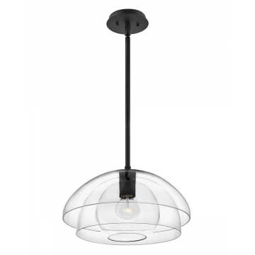 Чёрный подвесной светильник “Хатфилд”