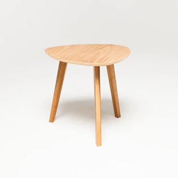 Журнальный стол круглый (массив дуба) SHELBY