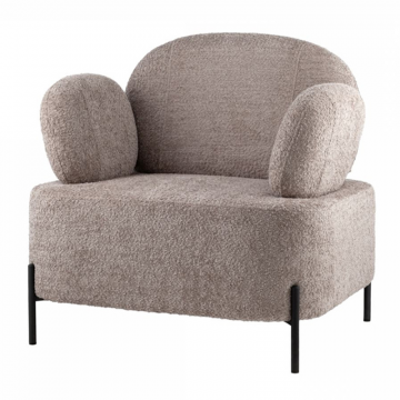 Кресло Кэнди ткань букле капучино