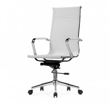 Компьютерное кресло Reus белая сетка / хром