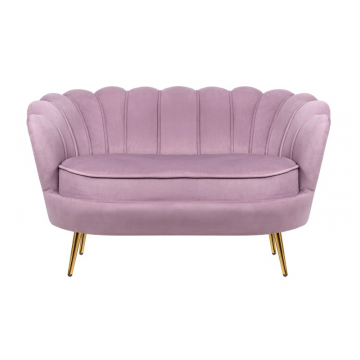 Дизайнерский двухместный диван Pearl Double Pink