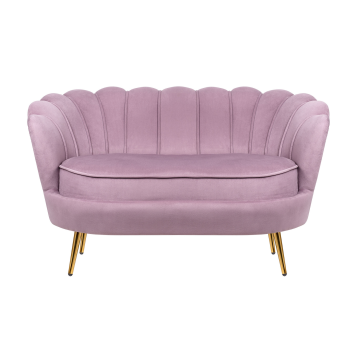Дизайнерский двухместный диван Pearl Double Pink