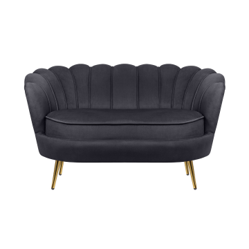Дизайнерский двухместный диван Pearl Double Black