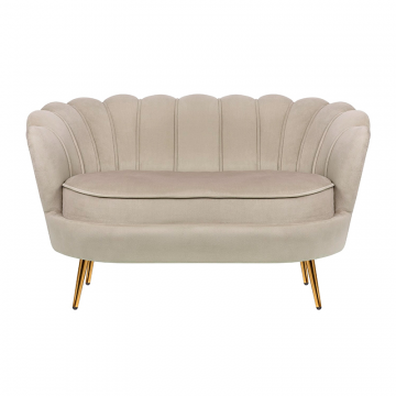 Дизайнерский двухместный диван Pearl Double Taupe