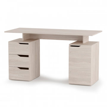 Стол компьютерный ПКС-3, Ясень анкор светлый