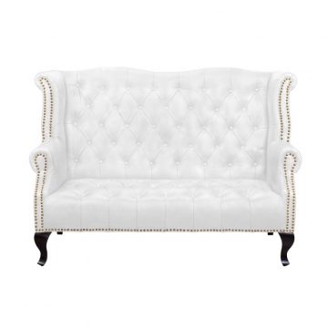 Кожаный дизайнерский диван Royal Sofa White