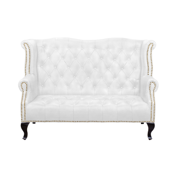 Кожаный дизайнерский диван Royal Sofa White