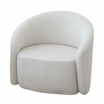 Кресло Ellipse E7.1 (молочный, рогожка)