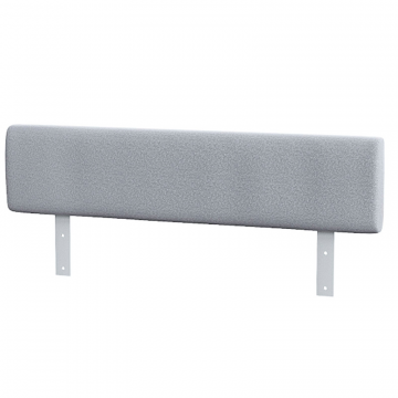 Защитный бортик для дивана-кровати KIDI Soft антивандальная ткань (серый)