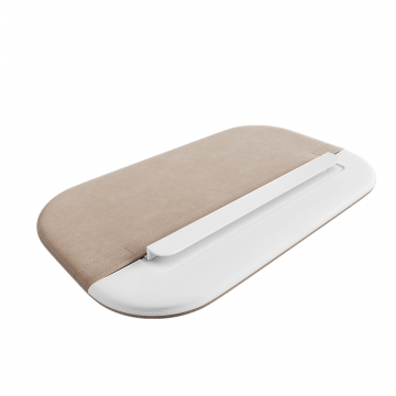 Мягкий чехол для бортика KIDI soft антивандальная ткань (бежевый)