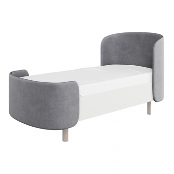 Комплект чехлов для кровати KIDI Soft размер M, L антивандальная ткань (серый)