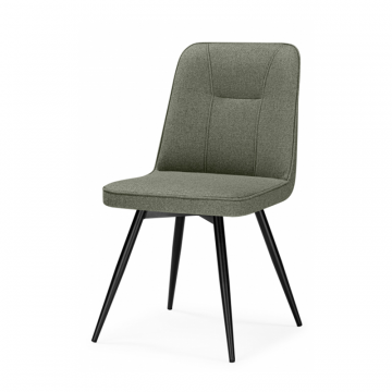 Стул на металлокаркасе Texas 3 поворотный светло-зеленый / черный