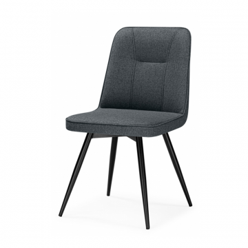 Стул на металлокаркасе Texas 3 поворотный темно-серый / черный