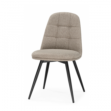 Стул на металлокаркасе Texas 1 поворотный бежевый / черный