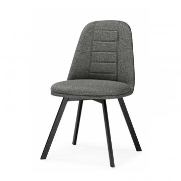 Стул Texas 2 светло-серый поворотный / черный