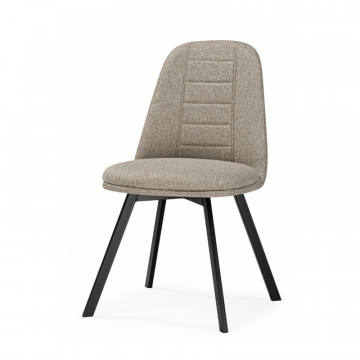 Стул Texas 2 латте поворотный / черный