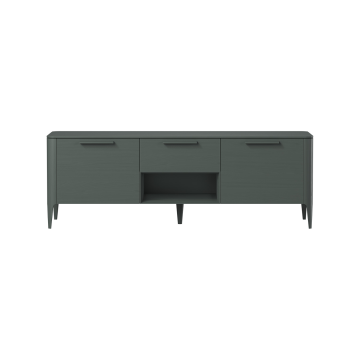 Тумба Type oak под ТВ ширина 160 см (темно-серый)