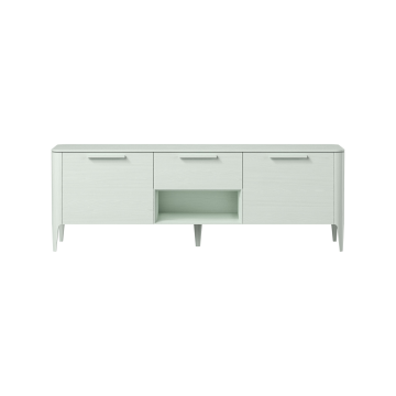 Тумба Type oak под ТВ ширина 160 см (белый)