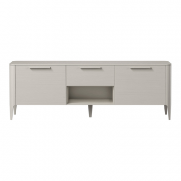 Тумба Type oak под ТВ ширина 160 см (серо-бежевый)