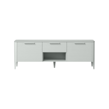 Тумба Type oak под ТВ ширина 160 см (светло-серый)
