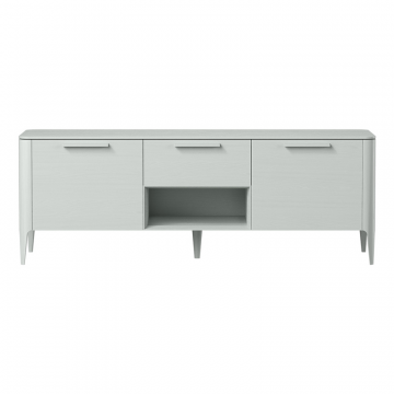 Тумба Type oak под ТВ ширина 160 см (светло-серый)