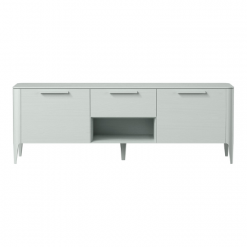 Тумба Type oak под ТВ ширина 160 см (светло-серый)