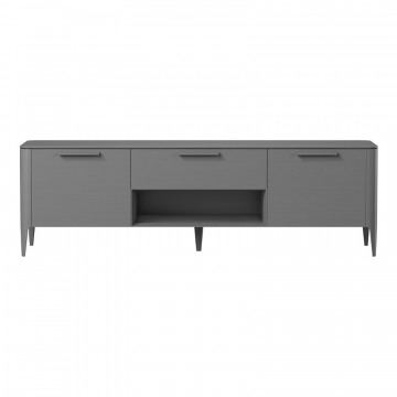 Тумба Type oak под ТВ ширина 180 см (серый)