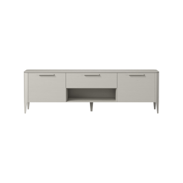 Тумба Type oak под ТВ ширина 180 см (серо-бежевый)