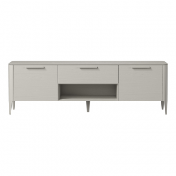 Тумба Type oak под ТВ ширина 180 см (серо-бежевый)