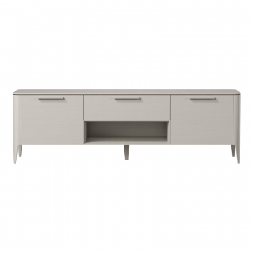 Тумба Type oak под ТВ ширина 180 см (серо-бежевый)