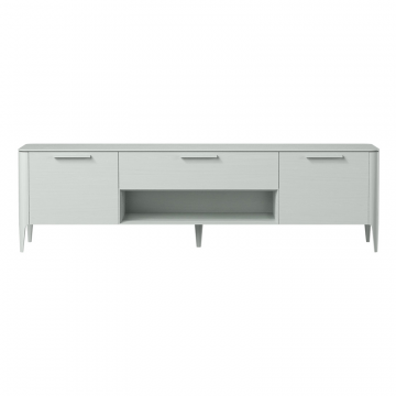 Тумба Type oak под ТВ ширина 200 см (светло-серый)