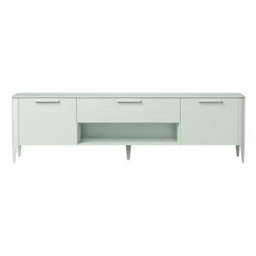 Тумба Type oak под ТВ ширина 200 см (белый)