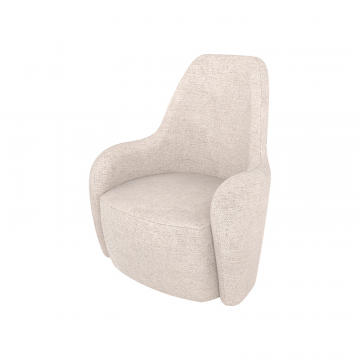 Кресло Ellipse E7.8 (молочный, рогожка)