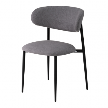 Стул Килиан велюр серый