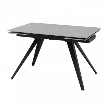 Стол раздвижной Лоуренс 120-180х80х76 см Armani Grey керамика