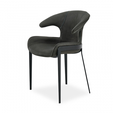 Стул Harold, графит/черный