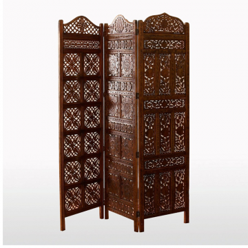 Ширма в стиле арабской решетки Aima  единый размер бежевый