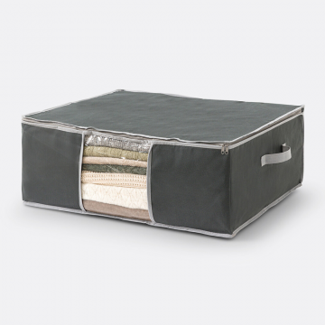 Чехол защитный специально для одеял и покрывал  единый размер серый