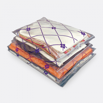 Комплект из 14 чехлов с обработкой против моли  единый размер розовый