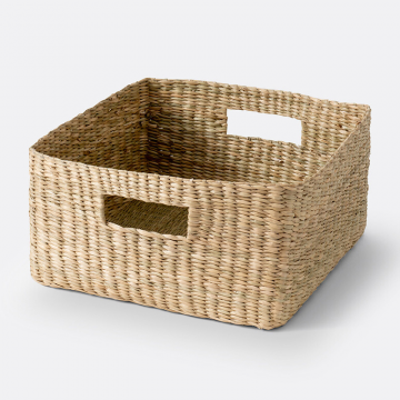 Плетеная корзина Nov  единый размер бежевый