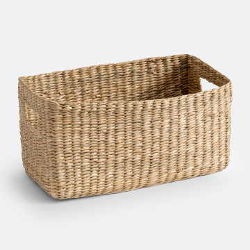 Плетеная корзина Nov  единый размер бежевый