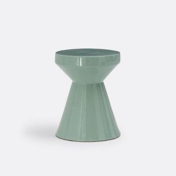 Стол диванный из керамики MATMAT  единый размер зеленый