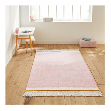 Коврик детский из хлопка Naga  120 x 170 см розовый