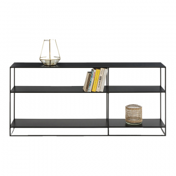 Этажерка низкая из металла с 2 функциями HIBA