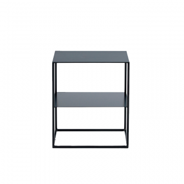 Тумба из металла с 2 полками Janik черный