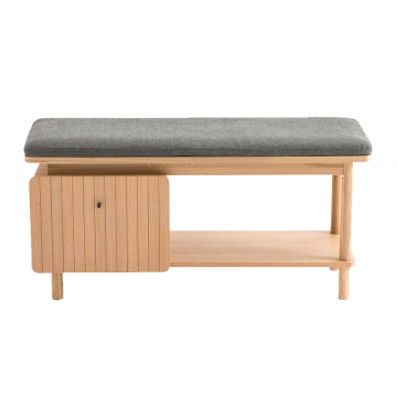 Скамья-банкетка из дуба  Groove  единый размер другие