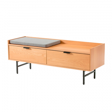 Скамья для прихожей Volga  единый размер бежевый