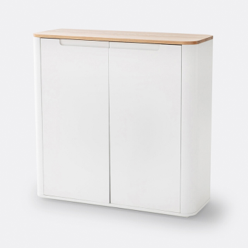 Тумба для обуви с 2 дверцами Stolico  единый размер белый