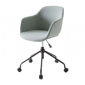 Кресло офисное вращающееся на колесиках Nyjo  единый размер зеленый