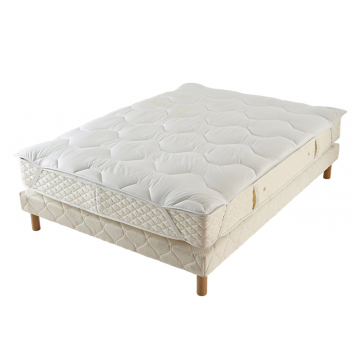 Удобный матрас-топпер наполнитель RECYCFILL  120 x 190 см белый